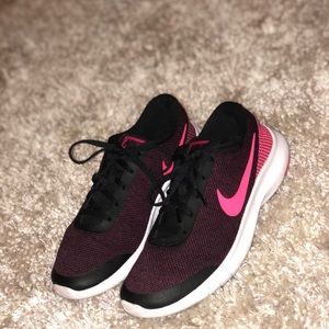 Pink and Black Womens Nikes!